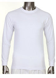 Pro Club Heavyweight Long Sleeve White T Shirt