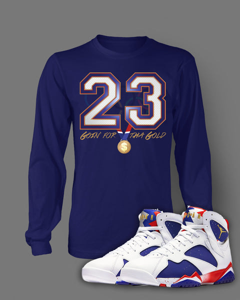 Jordan retro 7 shirt clearance