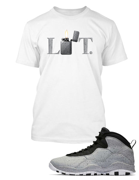 Jordan cement 10 shirt online