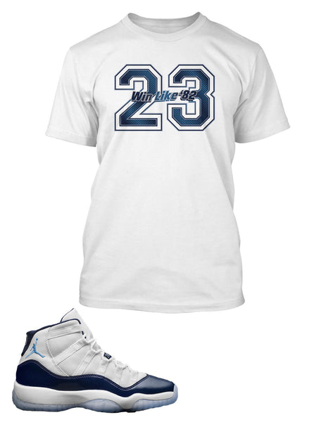 23 T Shirt to Match Retro Air Jordan 11 Win Like 82 Shoe Vegas Big and Tall