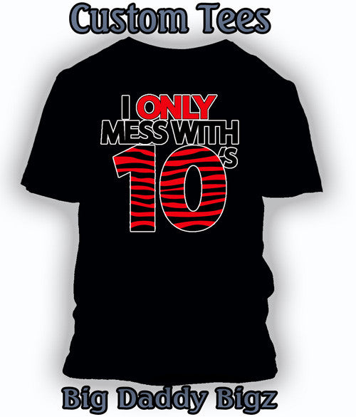 Graphic T-Shirt To Match Retro Air Jordan 10 Bulls Shoe