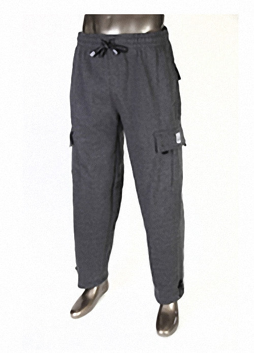 Pro Club HEAVYWEIGHT Fleece Cargo Pants Charcoal Gray