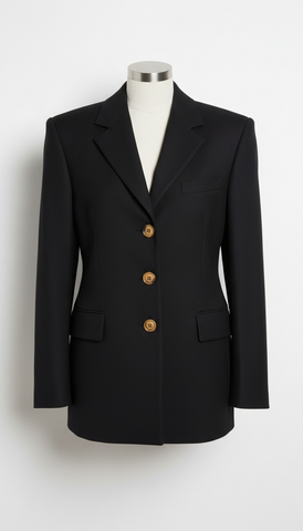 Midnight Black Statement Jacket