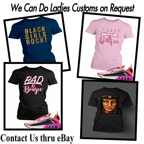 True Love Sneaker Tee Shirt To Match J3 Midnight Navy/Cement Pro Club Skaka Tee