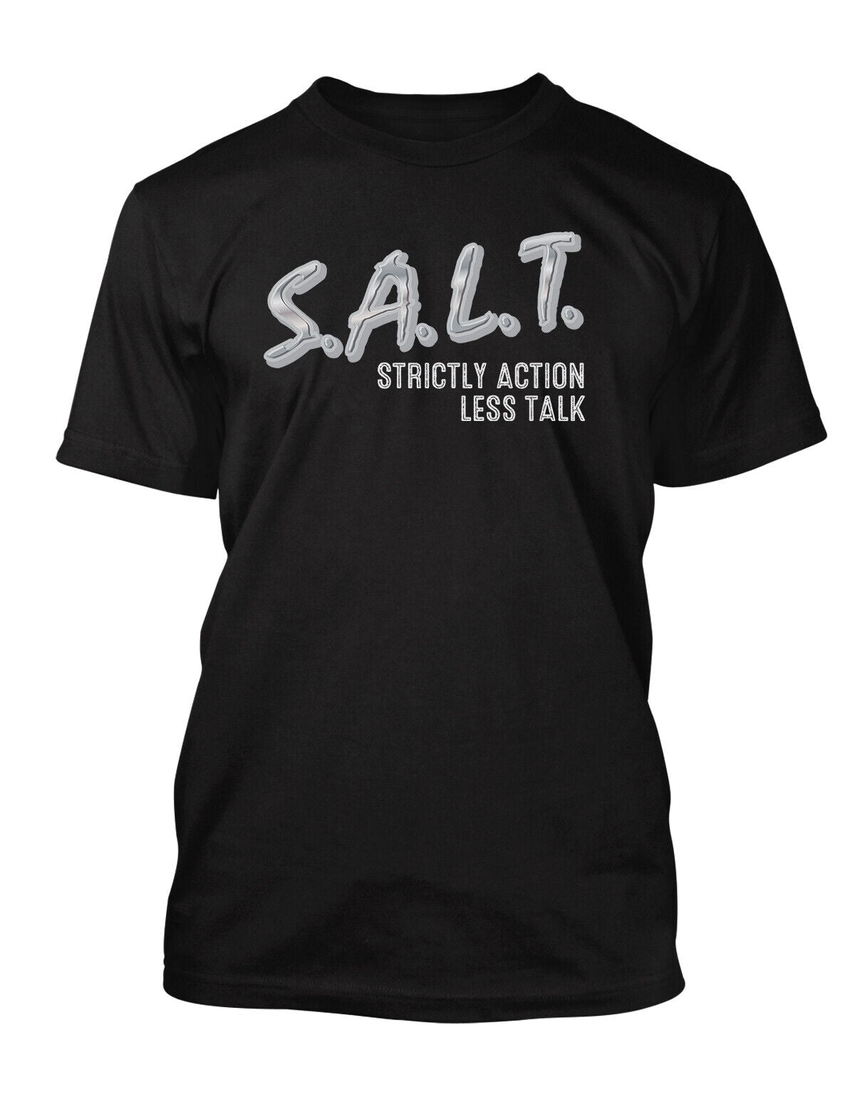 Strictly Action less Talk Graphic Sneaker Tee Shirt Match J4 Cool Grey Big Tall