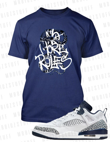 No More Rules Sport Big & Tall Tee Shirt to Match Obsidian Spizike Sneaker Snake