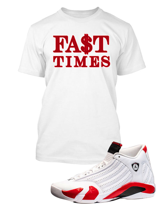 Fast Times Graphic Sneaker Sport Tee shirt to Match J14 Eye Candy Big Tall Sm