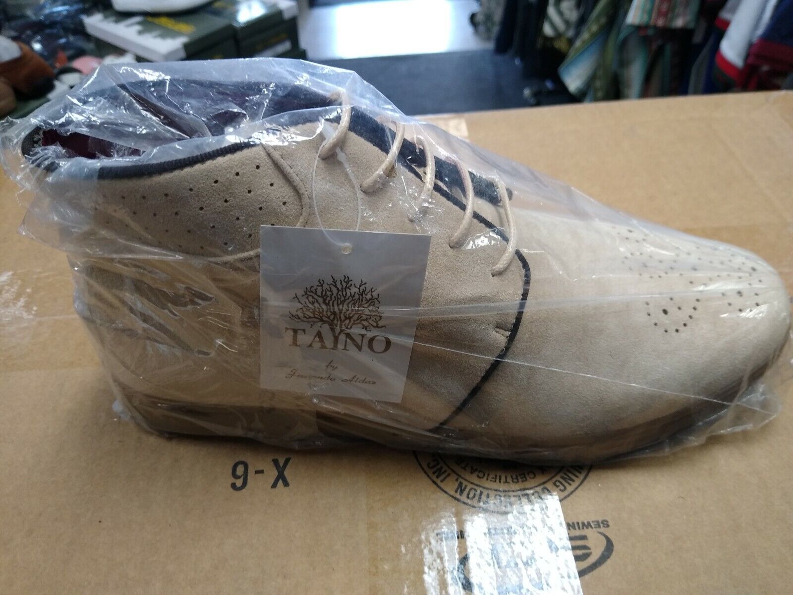 TAYNO by Fernando Aldaz Mens Shoe Boots Lace Up Hip Hop B Boot Wallabee Style