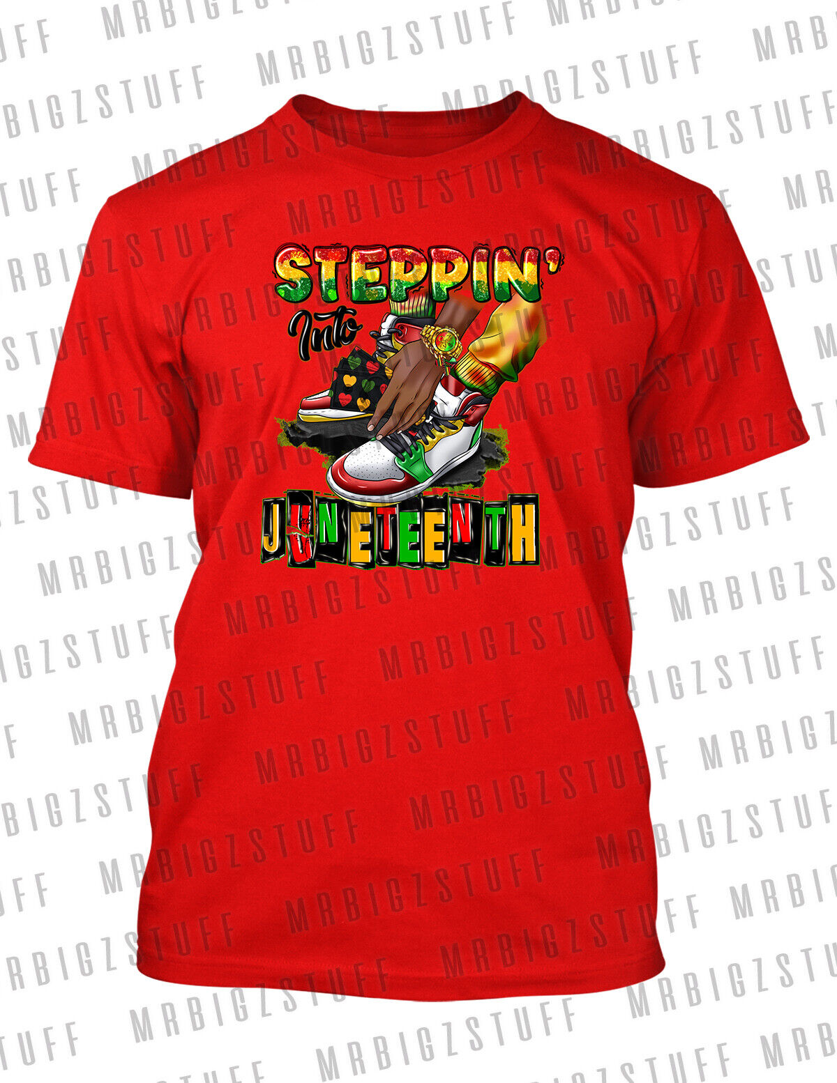 Steppin Into Juneteenth Sneaker Tee Shirt To Match Jays Black History T Shirt