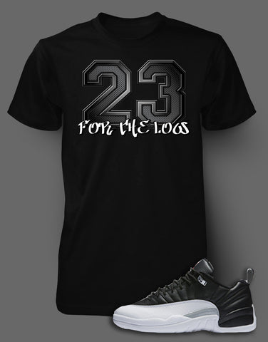 Tee  Shirt to Match AIR J12 LOW PLAYOFFS Sneaker Sport Pro Club Shaka  Graphic T