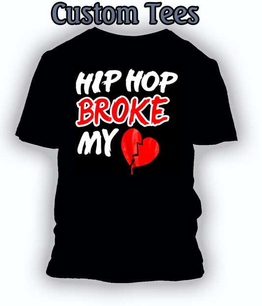 Broke My Heart Graphic Sneaker Sport Hip Tee Shirt To Match Js Big Tall Sm T