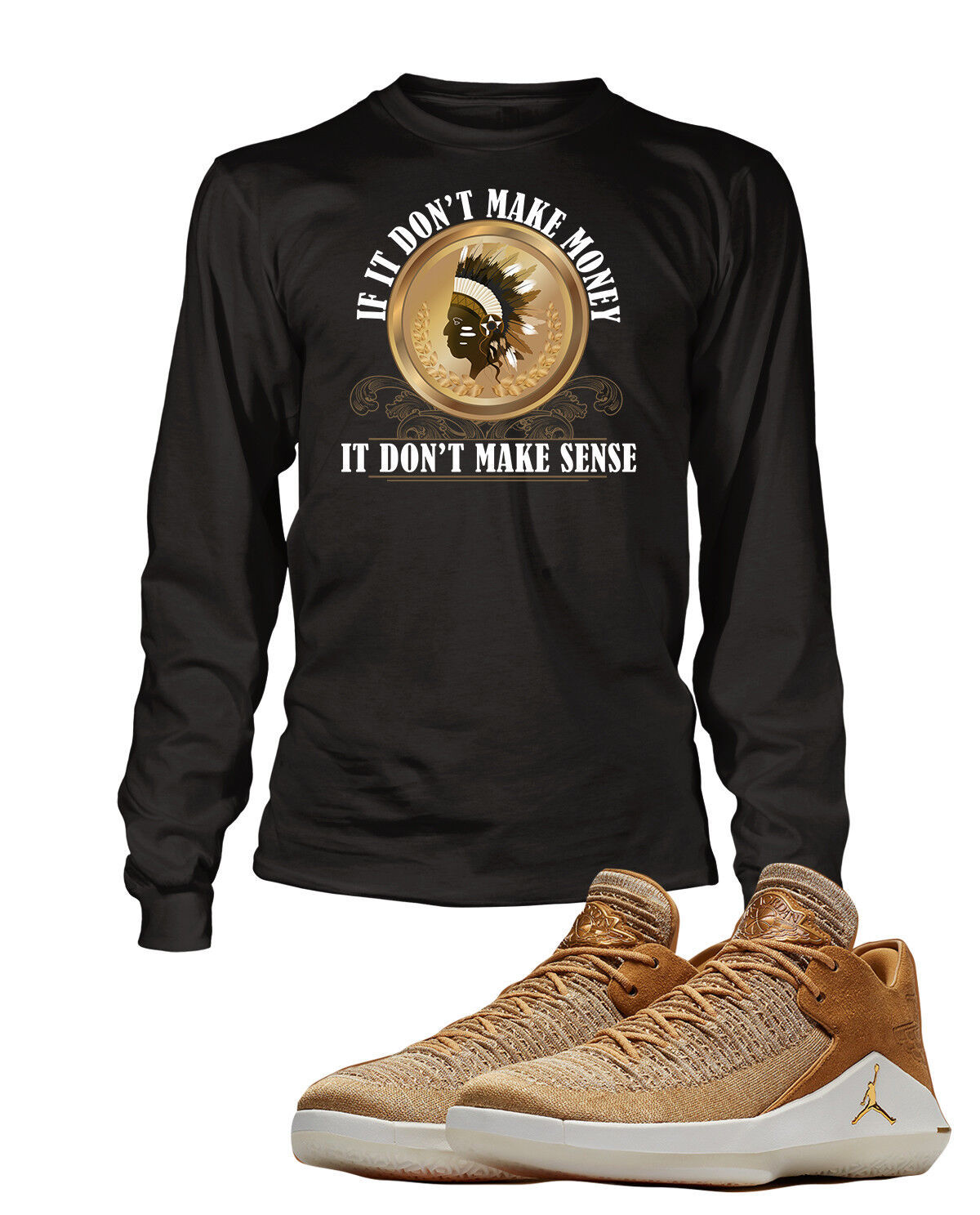 Mens Graphic Sneaker Tee Shirt to Match J32 Low Harvest Mens Big Tall Sm T