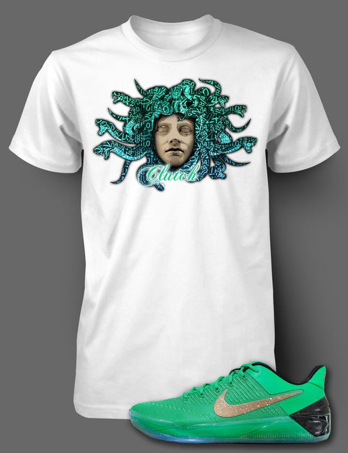 Mamba T Shirt to Match Kobe AD PE in Green color Pro Club Graphic White Tee SS