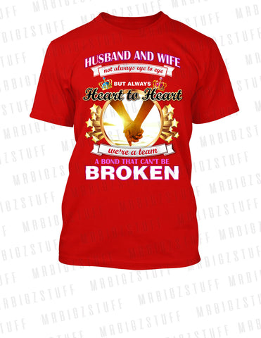 Not Easily Broken T Shirt Valentine His and Her Husband Wife Lovers Tee Shirt