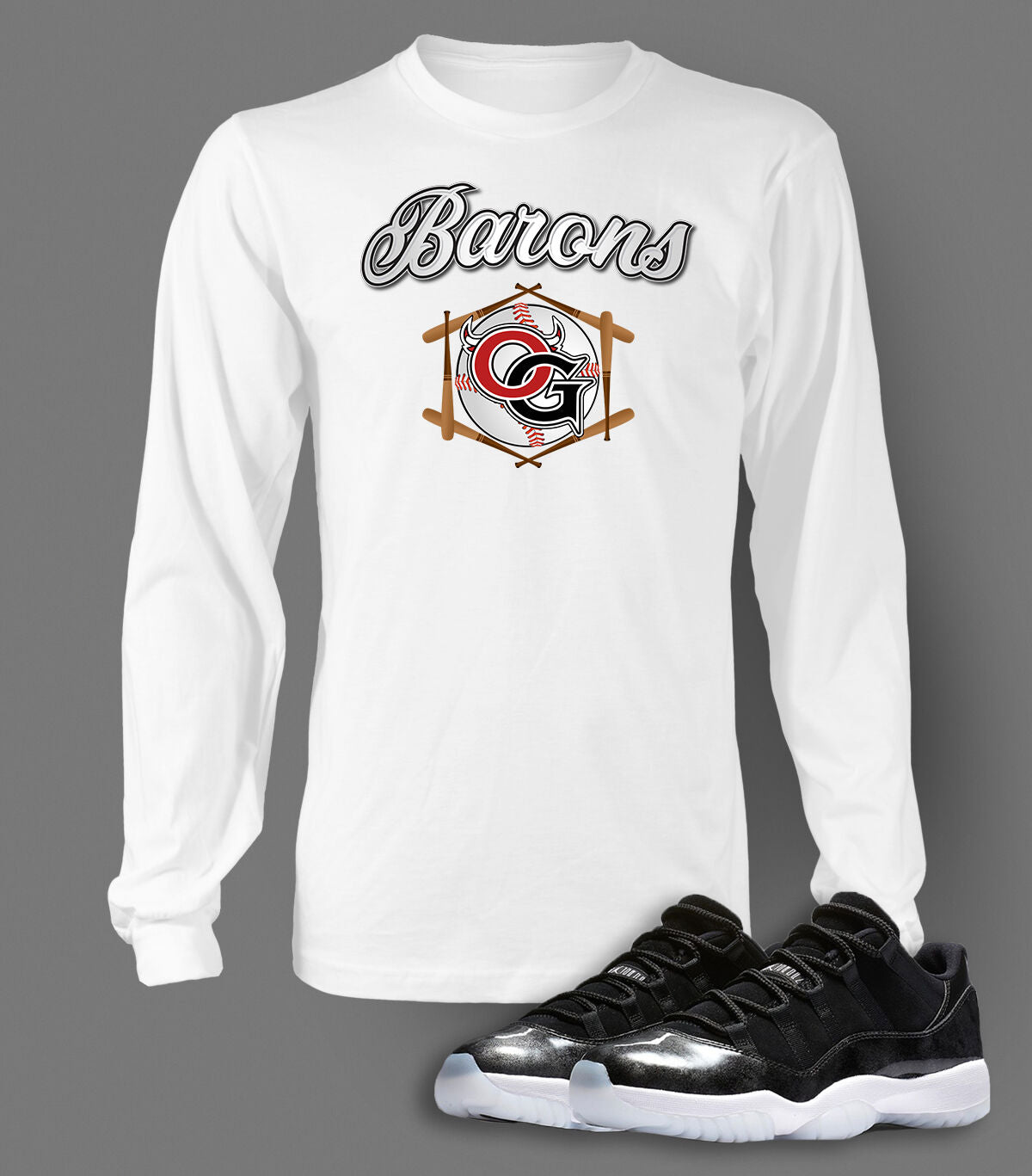 Graphic Sneaker Sport Hip Tee Shirt to Match J11 Barons Mens Big Tall Sm T