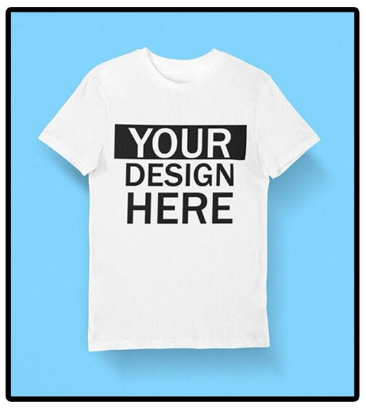 Personalized Custom T-Shirt Customized w / Text, Logo