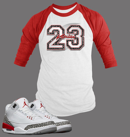 23 Tee Shirt Match J3 Katrina Give Back Men Graphic Sneaker Sport Big Tall Sm T