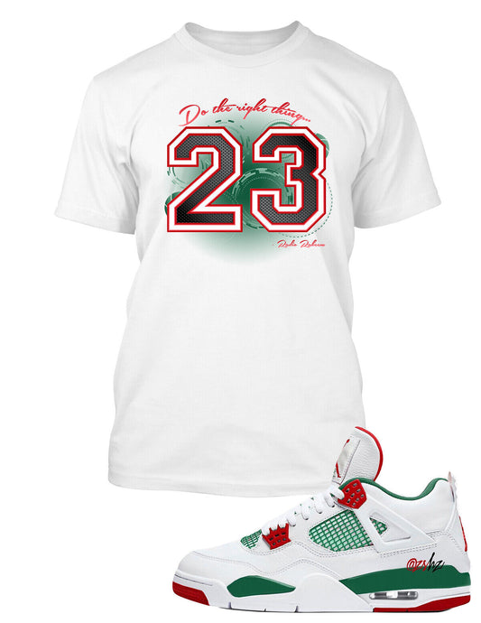Radio Raheem Graphic Sneaker Tee Shirt Match J4 Do the Right Thing Big Tall