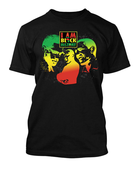 Black History Sneaker Tee I Am History  Graphic Juneteenth 1865