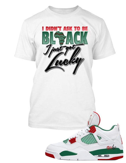 Graphic Sneaker Sport Tee Shirt Match J4 Shoe Do the Right Thing Black Big Tall