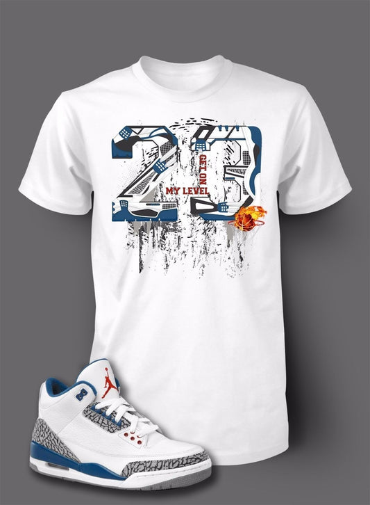 Graphic 23 Pro Club Shaka Big Tall Sport Tee Shirt J3 TRUE BLUE Get My Level T