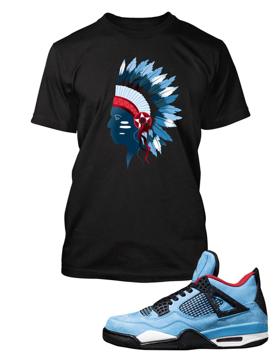Graphic Chieftain Tee Travis Scott J4 Cactus Jack Pro Club Shaka Custom T Shirt