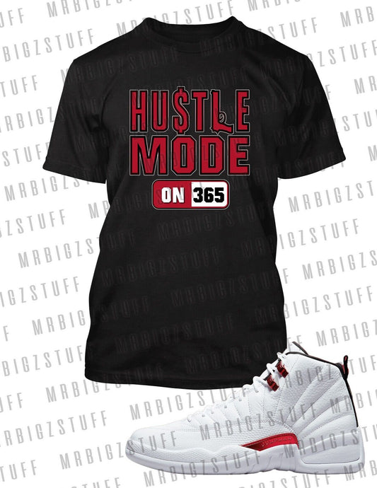 Hustle Mode 365 Sneaker J12  Twist Tee Shirt Grey Stone 8XL Hip Sport  Big Tall