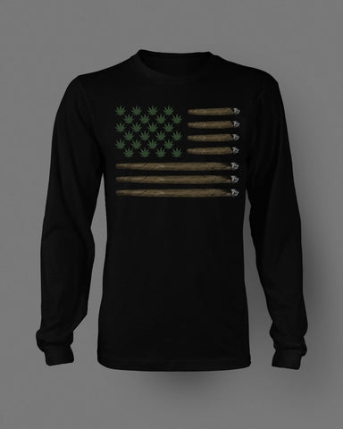 Mary Jane Weed Tee Shirt To Match Retro Air Shoes Blunt Smoking Flag T Shirt