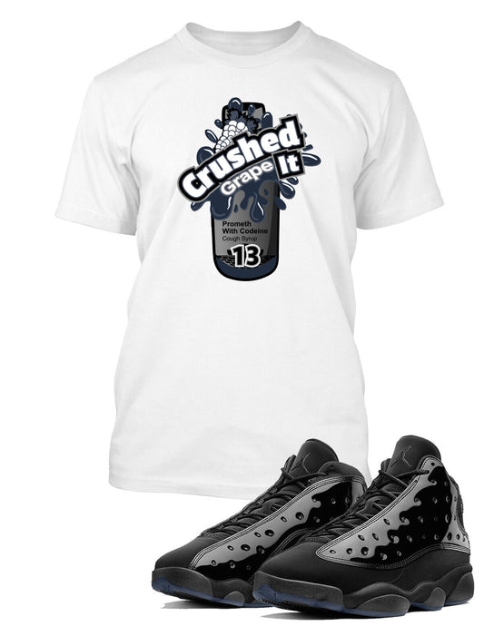 Crushed It Graphic Sneaker Sport Tee Shirt Match J13 Cap and Gown Pro Club Shaka