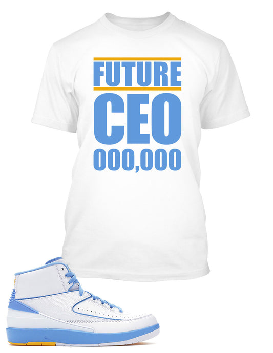 Future CEO Graphic Sneaker Hip Sport Tee Shirt to Match J2 Melo Big Tall Sm T