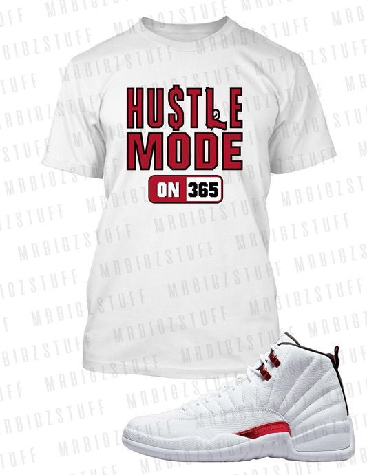 Hustle Mode 365 Sneaker J12  Twist Tee Shirt Grey Stone 8XL Hip Sport  Big Tall