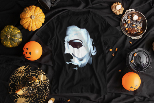 Jason V Graphic Sneaker Tee  Mask Halloween T-Shirt Big & Tall
