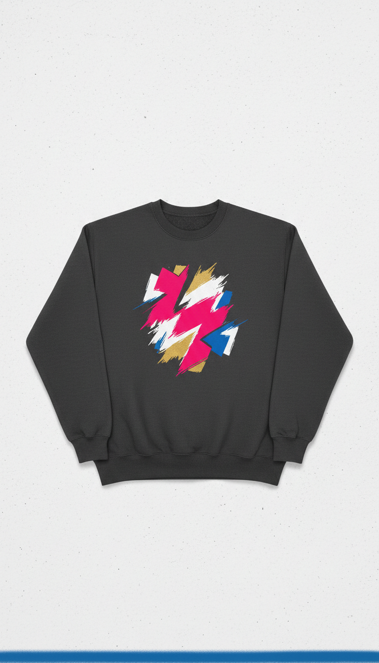 Screenprinted Crewneck Sweatshirt