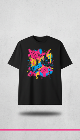 Graphic Tee with Urban Print