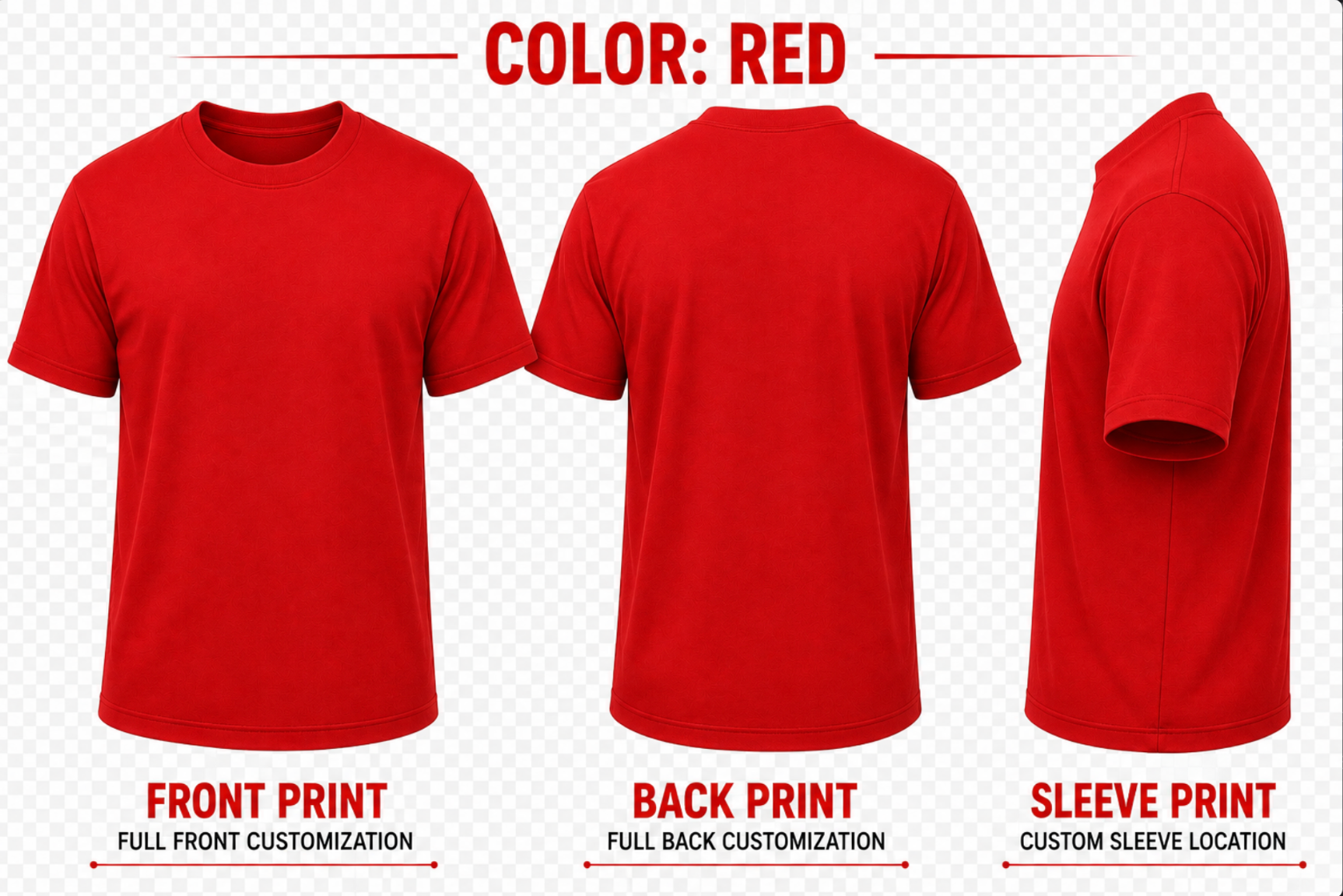 Your Custom Men's Heavyweight Short Sleeve Tee