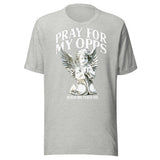 Pray for My Opps Tee Shirt to Match Jordan 2 Python Sneakers