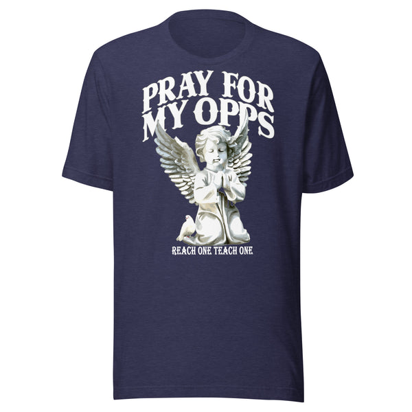 Pray for My Opps Tee Shirt to Match Jordan 2 Python Sneakers