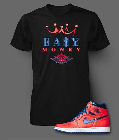 T Shirt To Match Retro Air Jordan 1 David Letterman Shoe