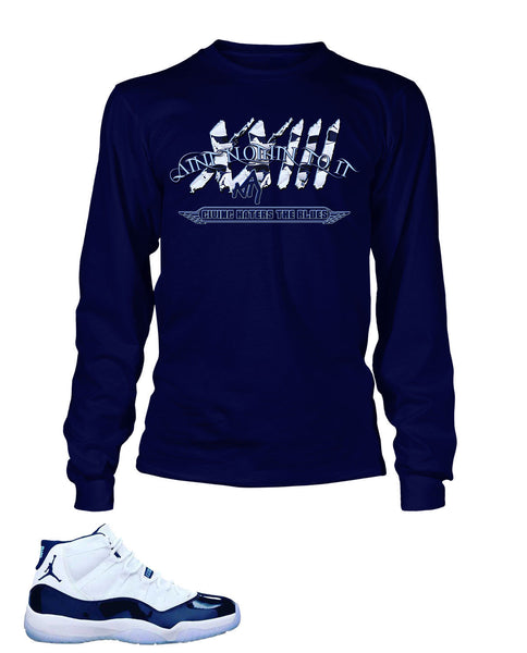 Graphic T Shirt to Match Retro Air Jordan 11 Shoe
