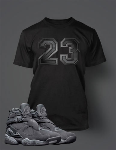 Long Sleeve T Shirt To Match Retro Air Jordan 8 Aqua Shoe