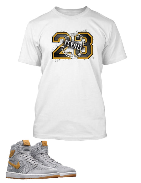 23, Fly One T Shirt to Match Retro Air Jordan 1 Shoe
