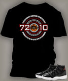 Custom T Shirt To Match Air Jordan 11 Shoe  72-10 - Just Sneaker Tees - 1