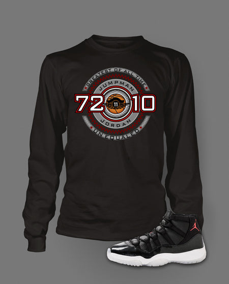 Bred For Greatness T Shirt to Match Retro Air Jordan 13 Bred Shoe
