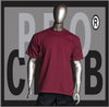 SHORT SLEEVE TEE CREW NECK Pro Club COMFORT T Shirt (Burgandy) Small to 7XL - Just Sneaker Tees