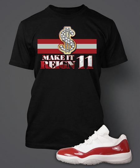 Shoe Collector University T Shirt to Match Retro Air Jordan 11 UNC Shoe