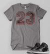 T Shirt To Match Retro Air Jordan 1 High Elephant Print - Just Sneaker Tees - 1