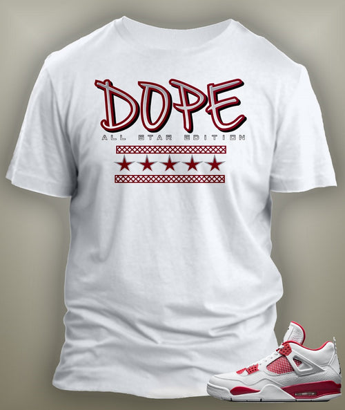 Dope T Shirt To Match Retro Air Jordan 5 Alternate Shoe 