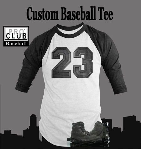Baseball T Shirt to Match Retro Air Jordan 9 Mango Shoe