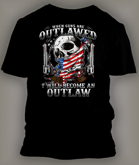 Become An Outlaw With Crest 2 Classic T Shirt