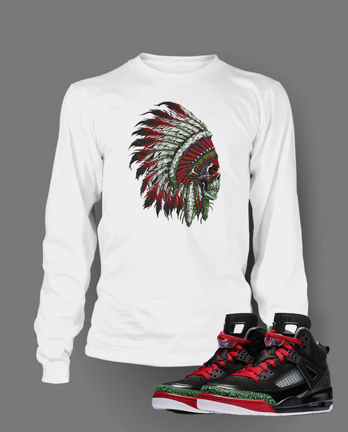 Chieftain Graphic T Shirt to Match Retro Air Jordan Spizike Shoe